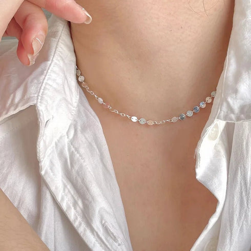 Colier din argint Anastasia (Silver/Gold)